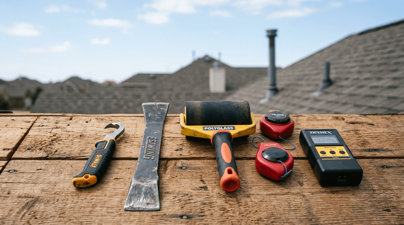 Bespaar op de Dakdekker: Deze Tools Heb je Nodig voor Eenvoudige Dakreparaties
