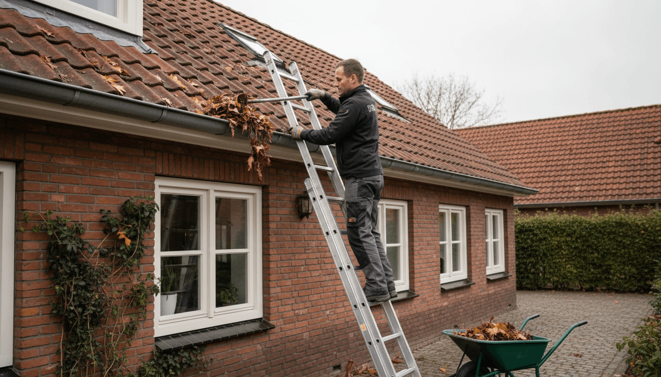Dakgoot reinigen: wanneer moet u dit laten doen?